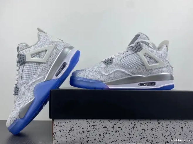 Retro 705333-105 4 Anniversary 30th Jordan Laser 0507